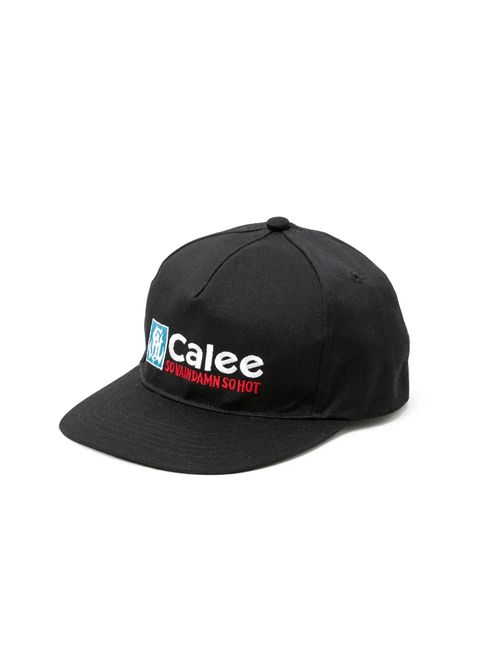 CAL NT LOGO TWILL CAP ＜NATURALLY PAINT DESIGN＞ (BLACK) / ×ナチュラリーペイント コラボ キャップ
