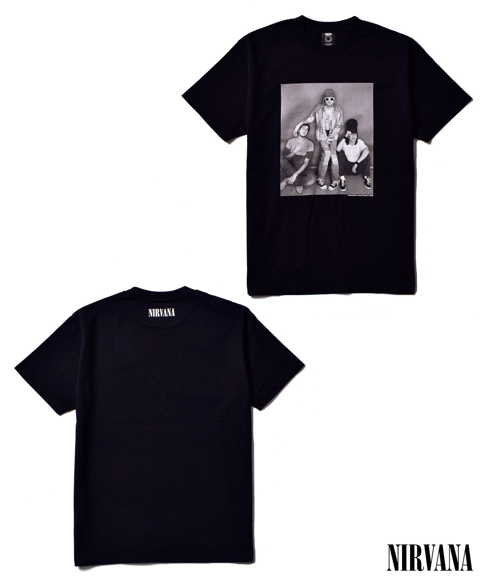 MINEDENIM - × Nirvana ''JF Photo'' Tee (BLACK) / ニルバーナ コラボ