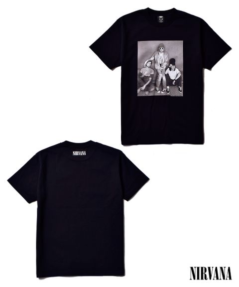 × Nirvana ''JF Photo'' Tee (BLACK) / ニルバーナ コラボフォトT
