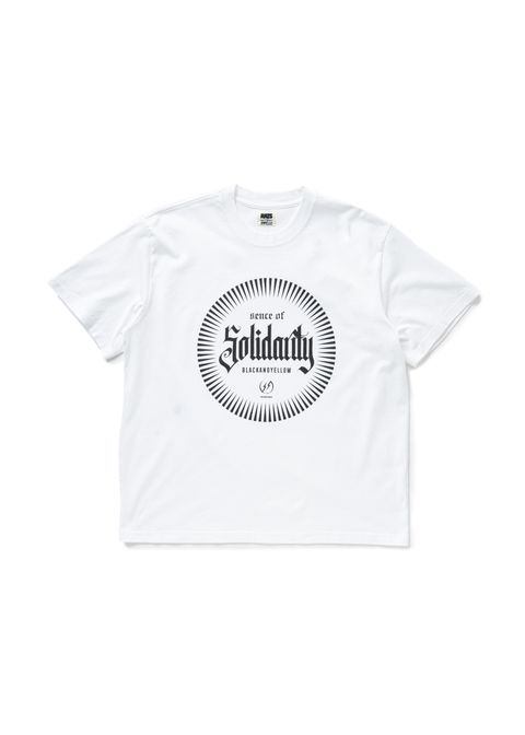 【ラスト1点】SOLIDARITY TEE (WHITE) / ソリダリティー Tシャツ