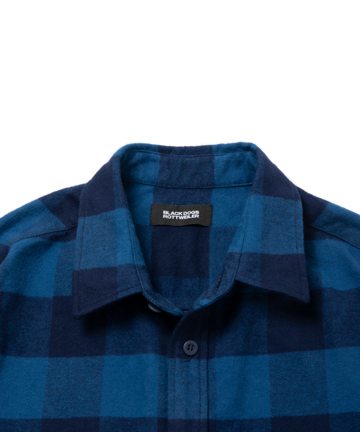 cootie バッファローチェックシャツ ブルー L cootie バッファローチェックシャツ ブルー L