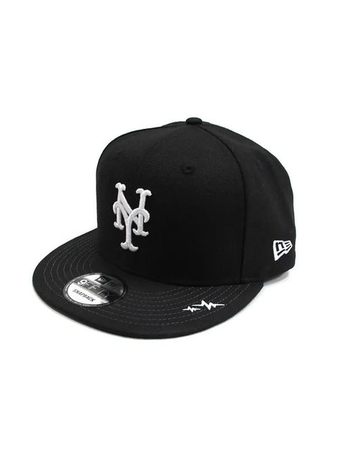 ×NEWERA NY METS CAP (BLACK) / ニューエラ コラボベースボールキャップ