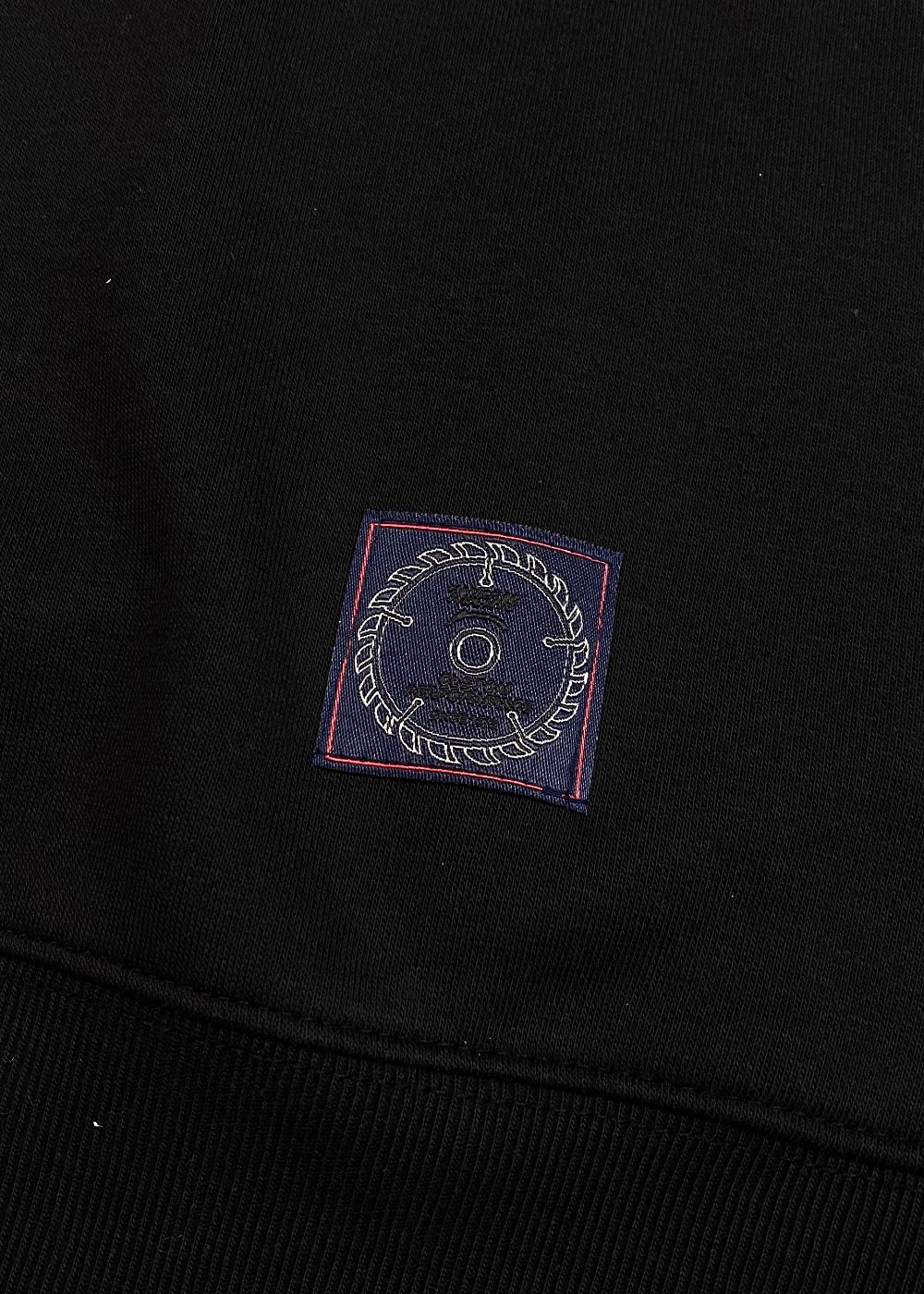 【ラスト1点】 Add Crewneck Sweat (BLACK) / プリント クルーネックスウェット