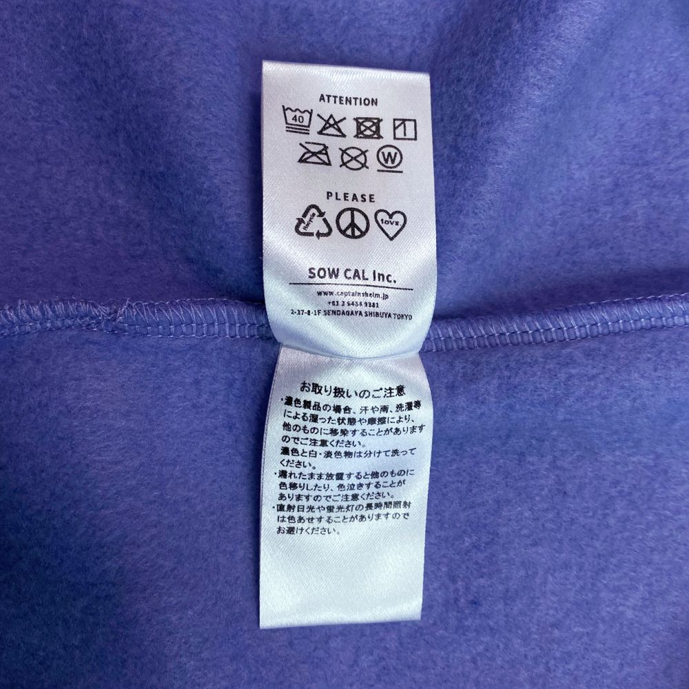 【ラスト1点】TM LOGO SWITCH HOODIE (BLACK×WHITE×LAVENDER) / オリジナル セットアップ スウェットパーカー