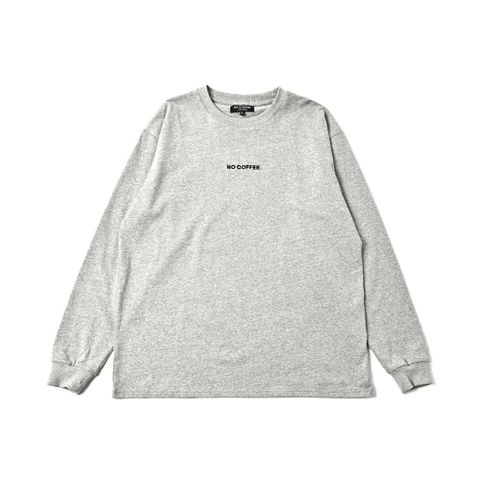 ロゴ刺繍 L/S Tee (GRAY)