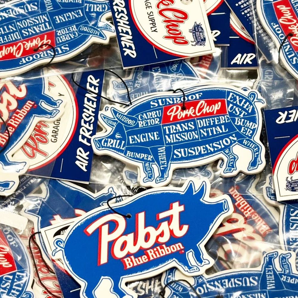PORKCHOP GARAGE SUPPLY - ×Pabst Blue Ribbon AIR FRESHENER