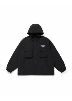 Nylon Mountain Jacket (BLACK) / ナイロン マウンテン パーカー / セットアップ可能
