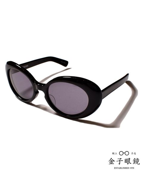 Over Type.01 Sunglasses (BLK) / ×金子眼鏡 オーバルタイプ サングラス