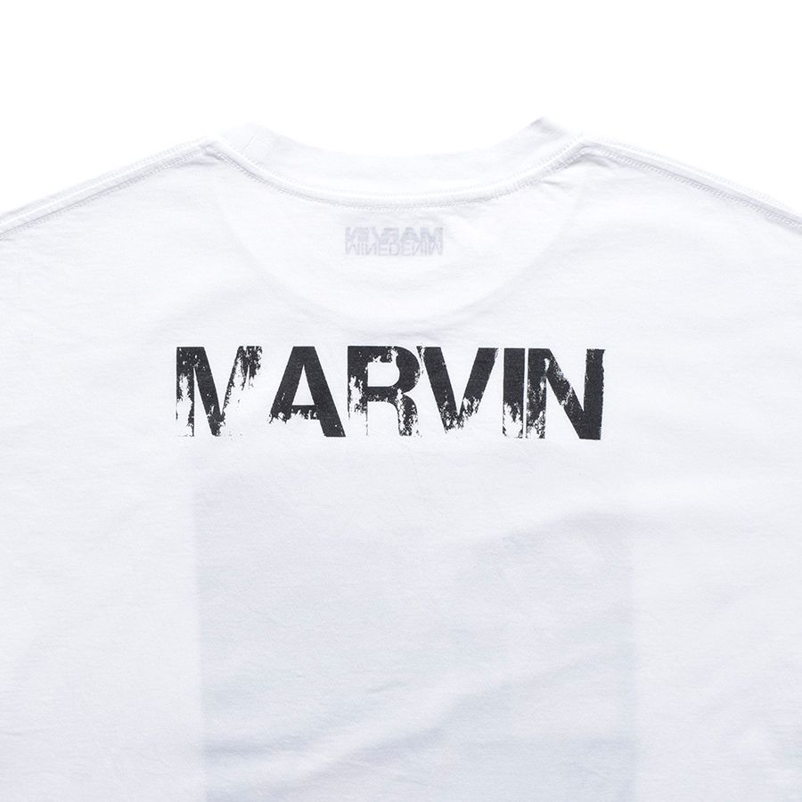 MINEDENIM×MARVIN OASIS マーヴィン コラボ Tシャツ MINEDENIM - × MARVIN T-SH (OASIS) (BLACK) / マーヴィン