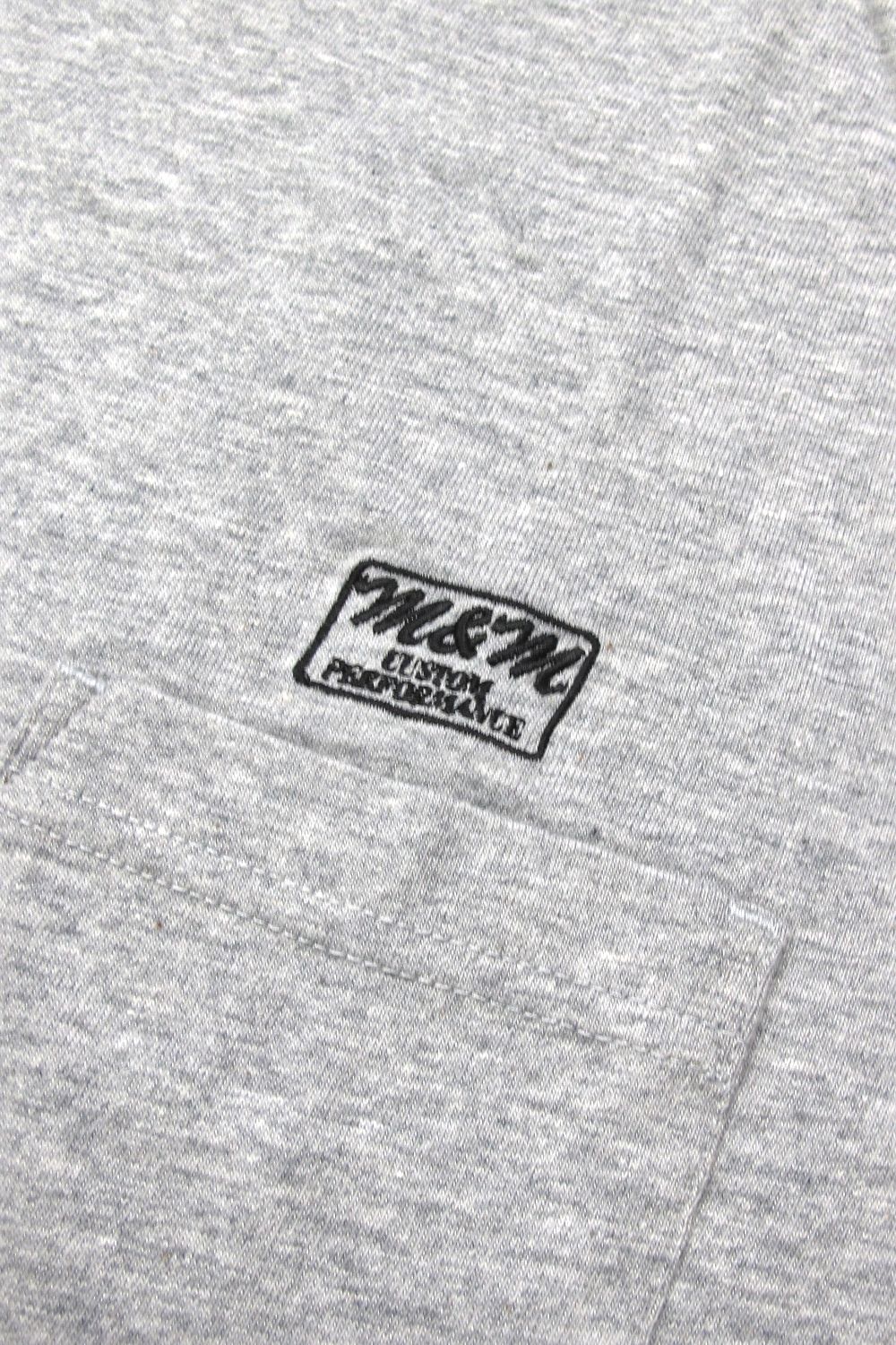 PRINT S/S TEE (GRAY) / アンライバルド コラボT