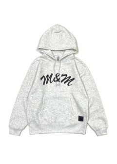 Logo Hoodie (ASH) / ロゴ プリント スウェットパーカー