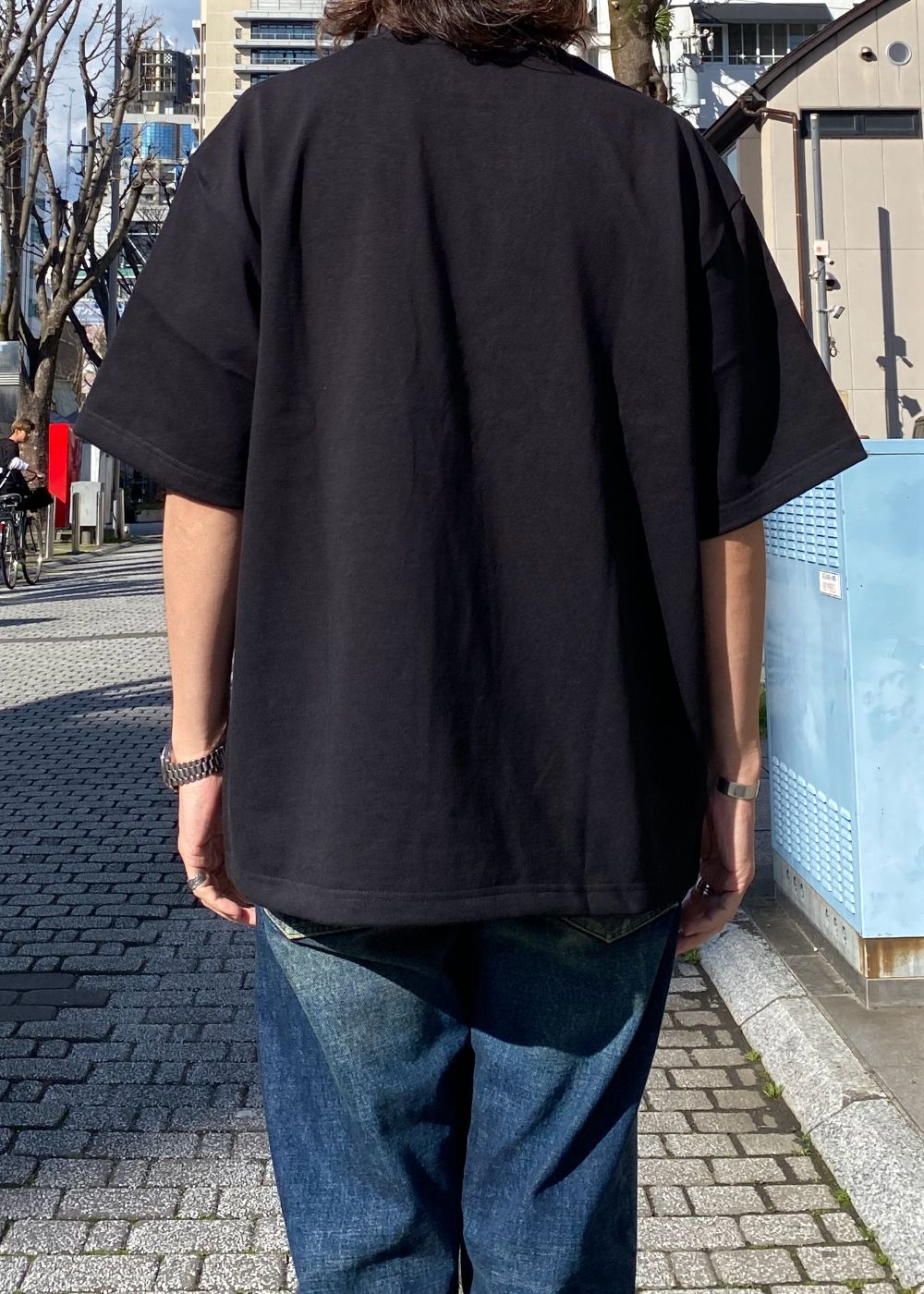HEAVY OZ POCKET TEE (BLACK) / オリジナル ヘビーオンス ポケット Tシャツ