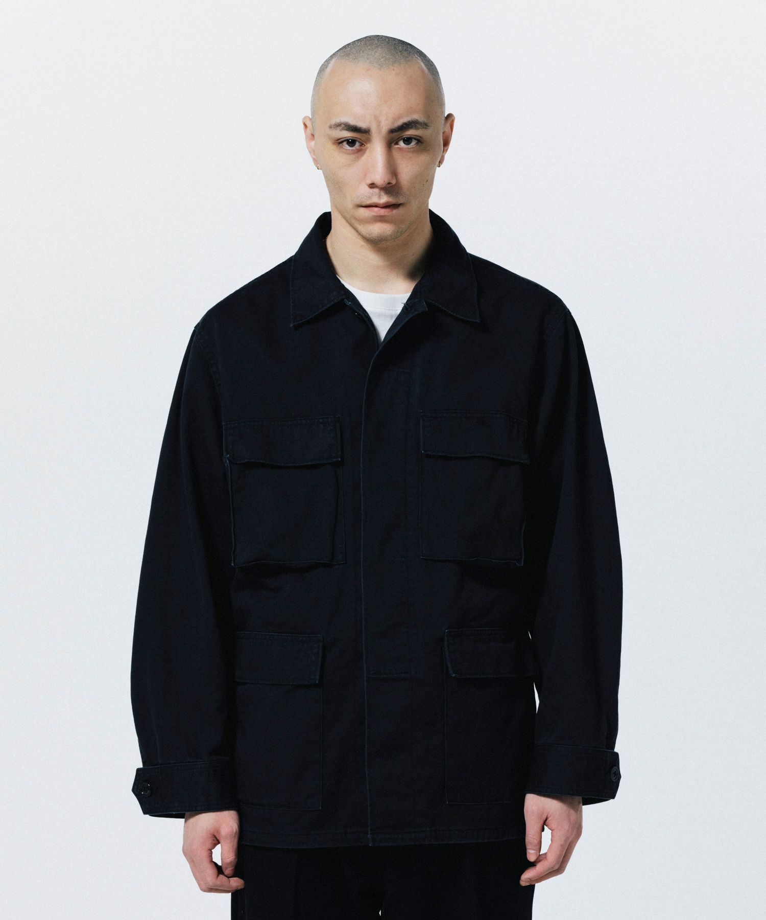 R9 BDU JACKET (BLACK) / BDU ミリタリー ジャケット