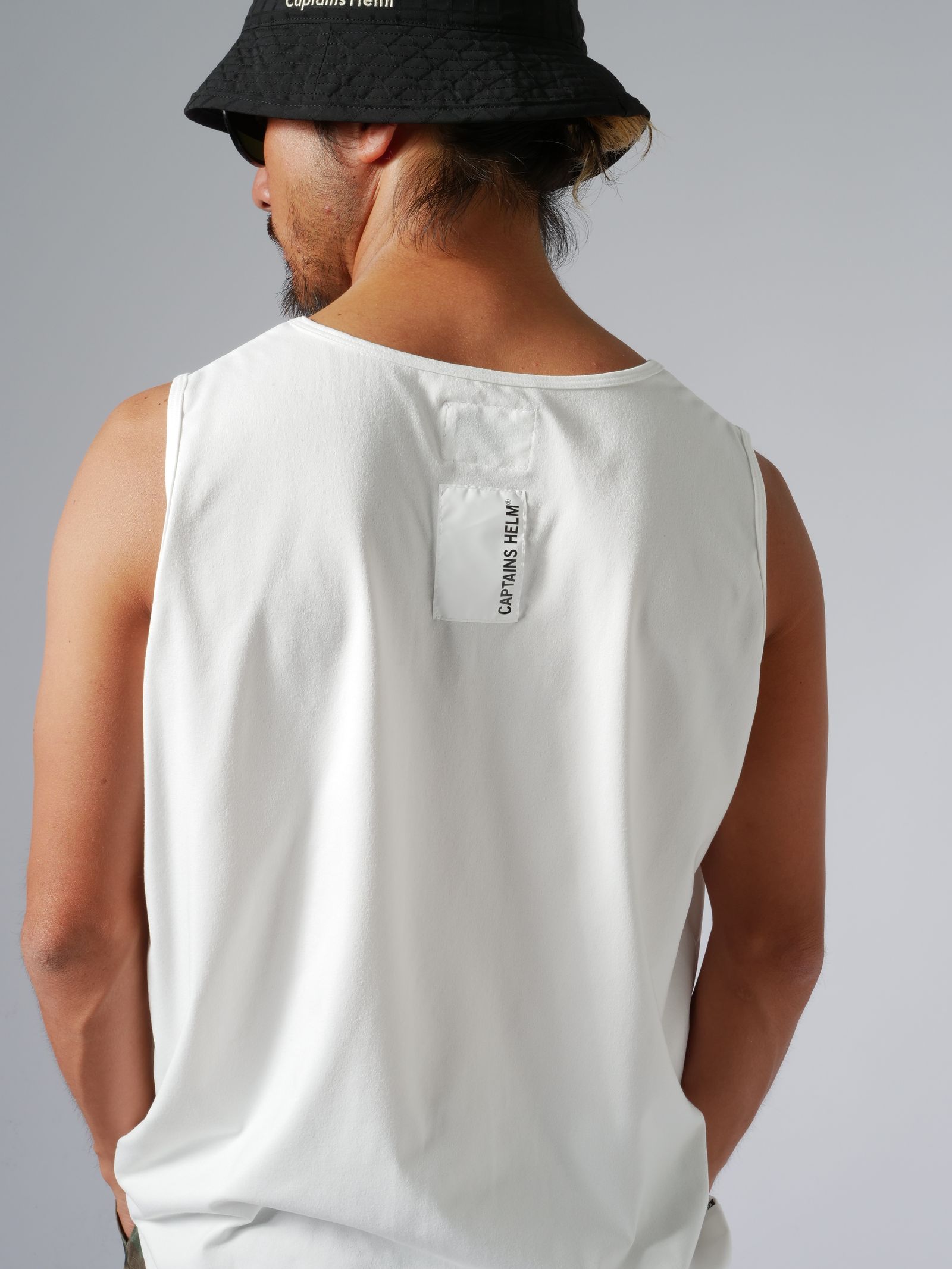 CAPTAINS HELM - Primeflex® DRY TECH TANK TOP (WHITE
