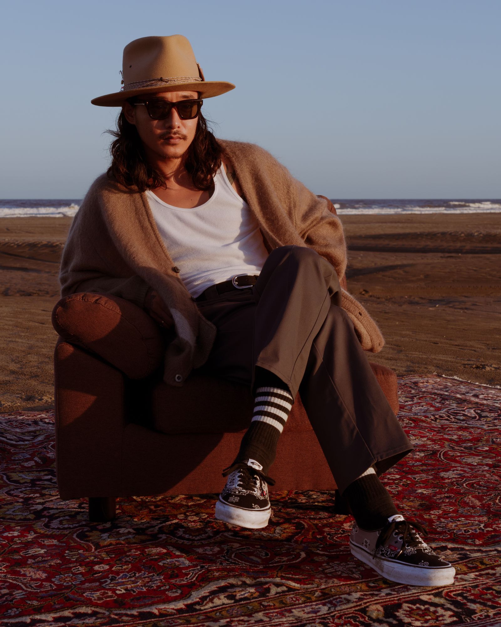 VALUT by VANS x BEDWIN & THE HEARTBREAKERS AUTHENTIC LX (BLACK) / ×ヴァンズ コラボ スニーカー (オーセンティック)
