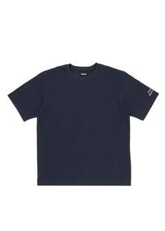 R9 BASIC SS TEE (NAVY) /  オリジナル ロゴプリント Tシャツ