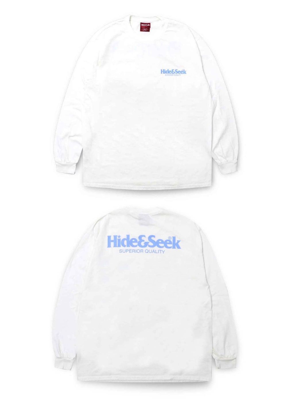 HIDE AND SEEK THE H&S Logo L/S Tee - Tシャツ/カットソー(七分/長袖)