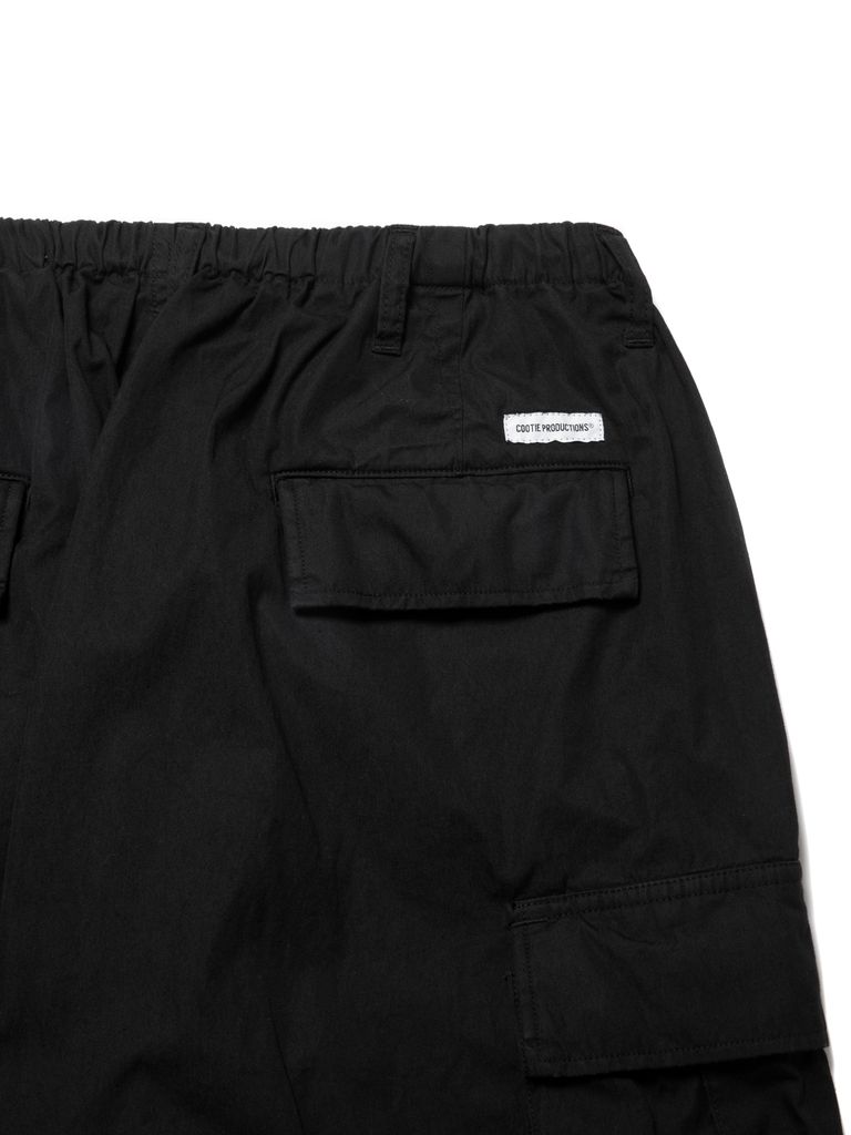 COOTIE PRODUCTIONS - N/C Weather Cargo Easy Pants (BLACK) / カーゴ 