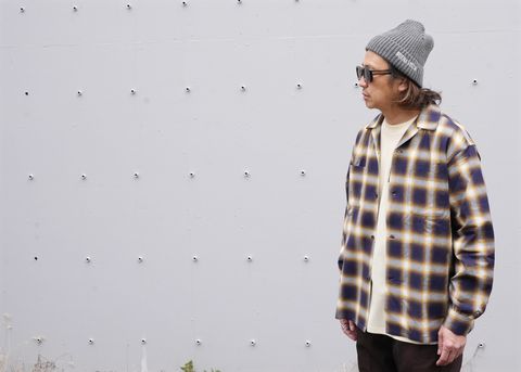 BEDWIN & RATS / SPRING CHECK SHIRT STYLE