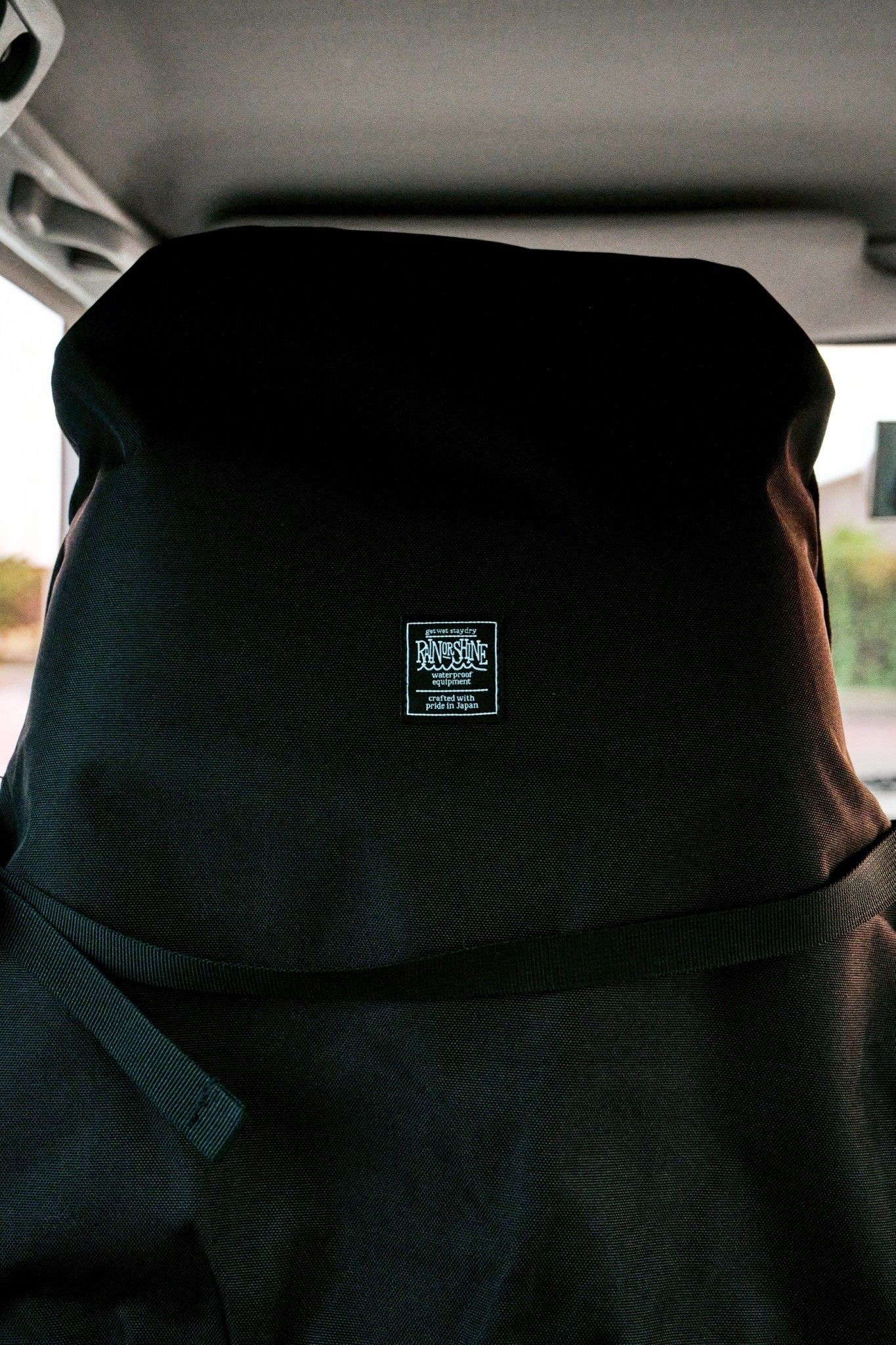 × RAIN OR SHINE SEAT COVER (BLACK) / レインオアシャイン コラボ シートカバー
