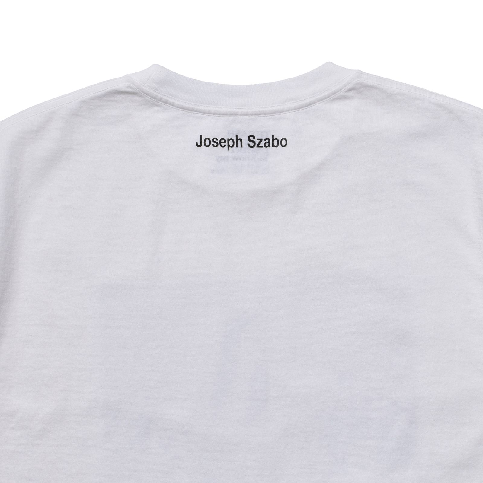Joseph Szabo × Stie-lo T-SH  (WHITE) / ×スティーロ×ジョセフ・スザボ  コラボ フォト Tシャツ