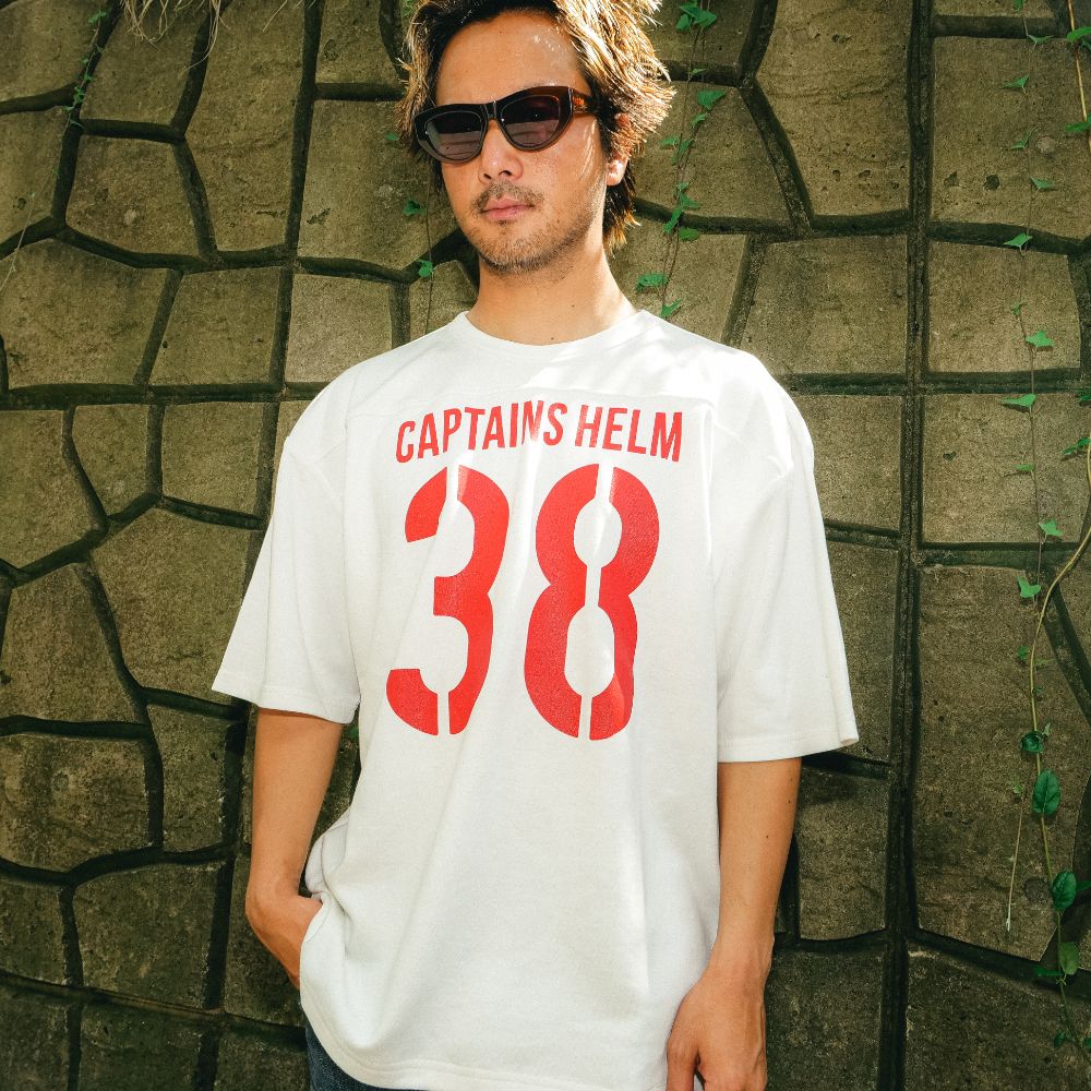 CHSW FBT (WHITE) / フットボール Tシャツ