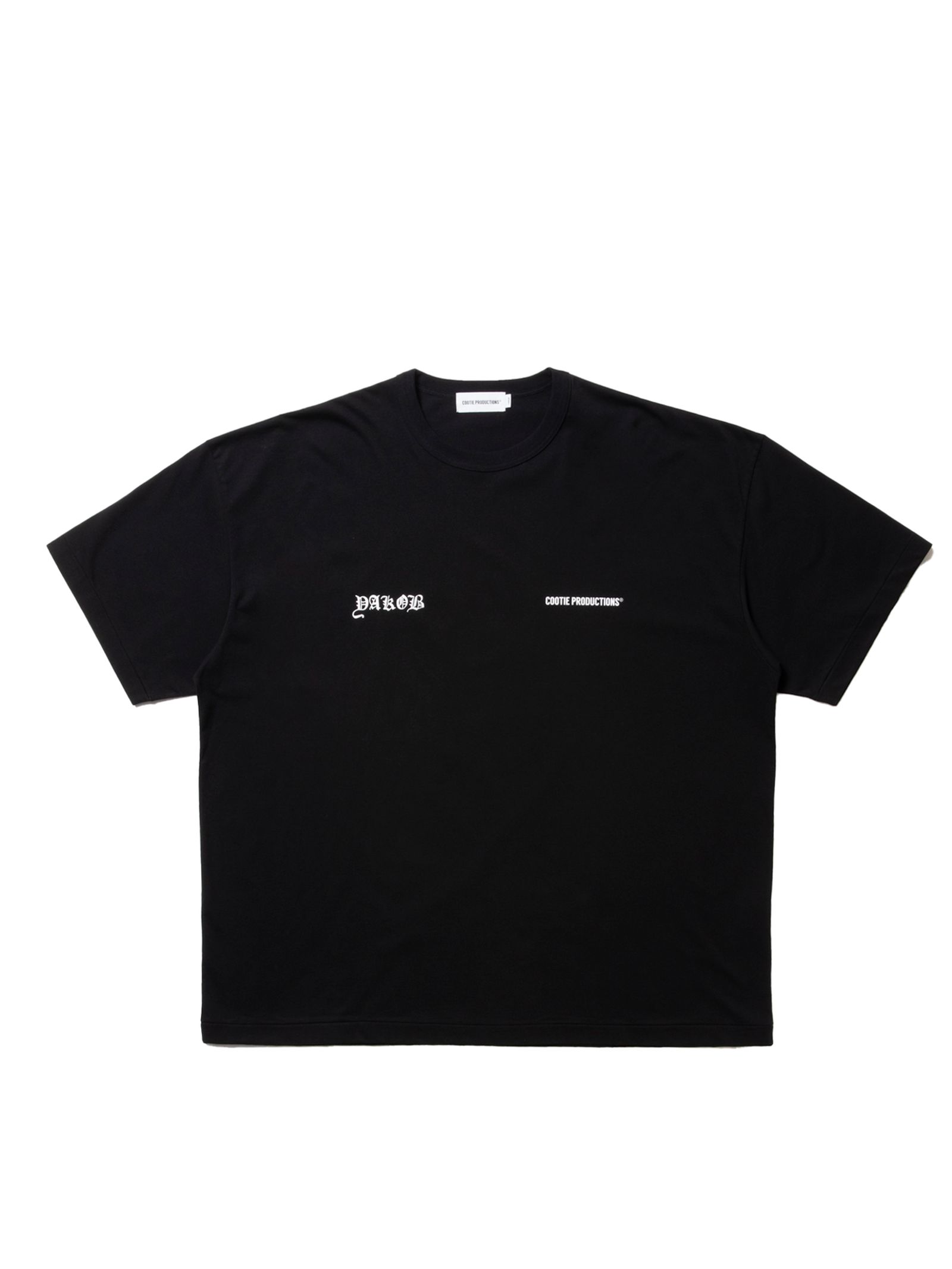 COOTIE PRODUCTIONS - C/R Smooth Jersey S/S Tee (BLACK