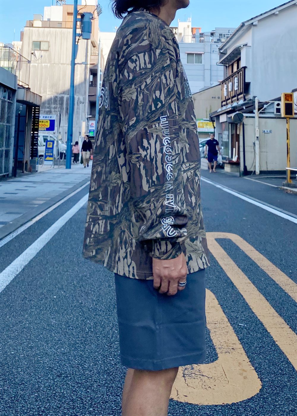 Original L/S Tee (CAMO) / 西浦徹 コラボ ロンT