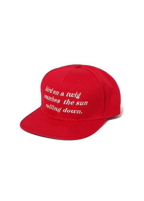 SNAPBACK BB CAP (×MASSES) (RED) / マシス コラボレーション キャップ