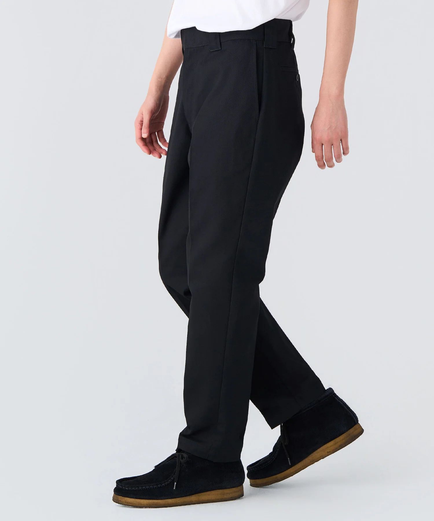 10/L DICKIES SLIM FIT PANTS "BENEDICT" (BLACK) / ディッキーズ コラボチノパンツ