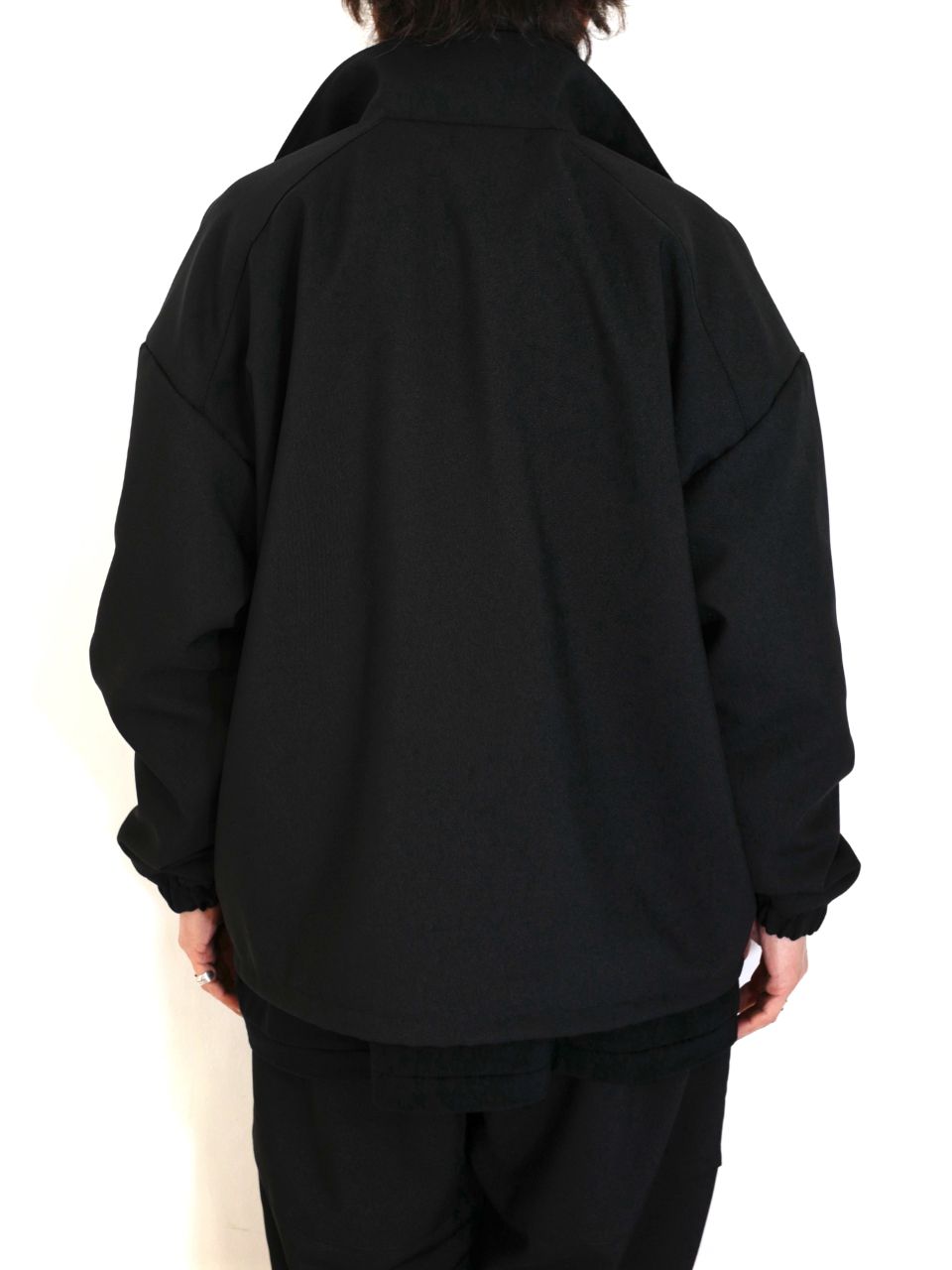 COOTIE PRODUCTIONS - Polyester OX Raza Track Jacket (BLACK
