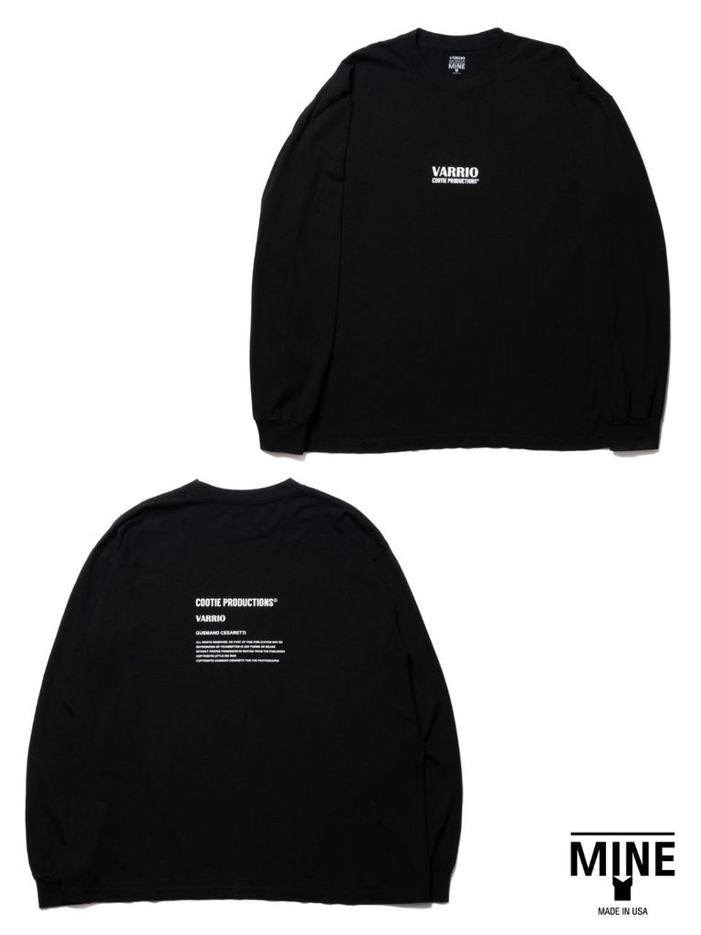 COOTIE × MINE × VARRIO / 新作カットソーが入荷致しました。