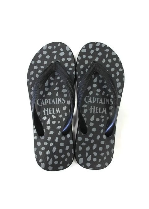 × CYAARVO / LEOPARD FLIP FLOP (BLACK) / シアーヴォ コラボビーチサンダル