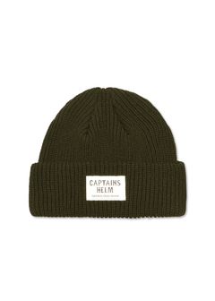 【ラスト1点】24/7 HELM WATCH CAP (OLIVE) / オリジナル ワッチキャップ