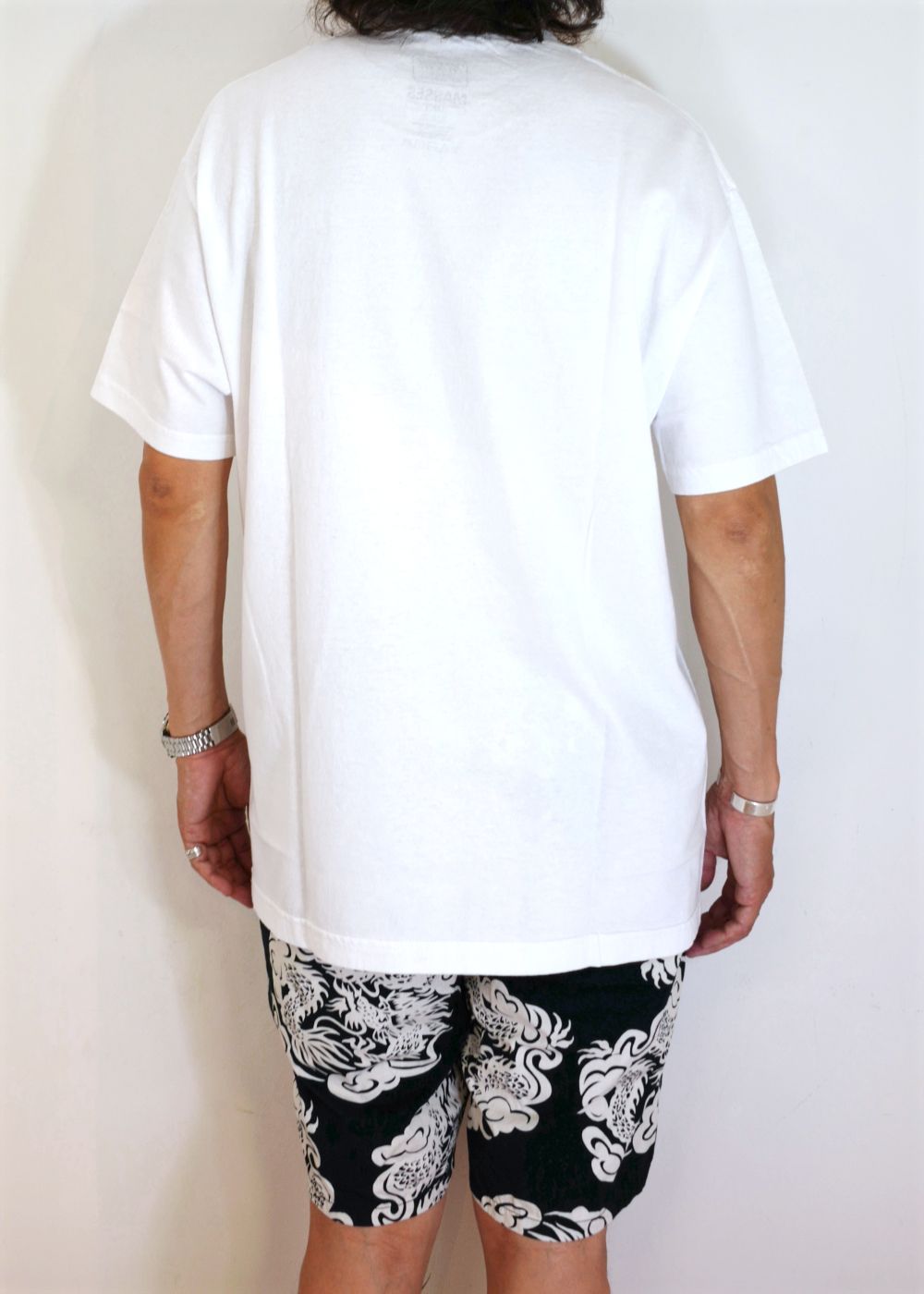 ×TAMAGAWA DINER ×MASSES PRINT T-SHIRT (WHITE) / ×TAMAGAWA DINER ×マシス コラボレーション Tシャツ