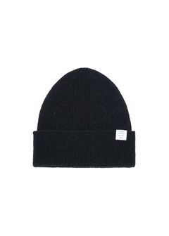 CA4LA Ex. WATCH CAP "ROBERT" (BLACK) / カシラ コラボレーション ニット キャップ