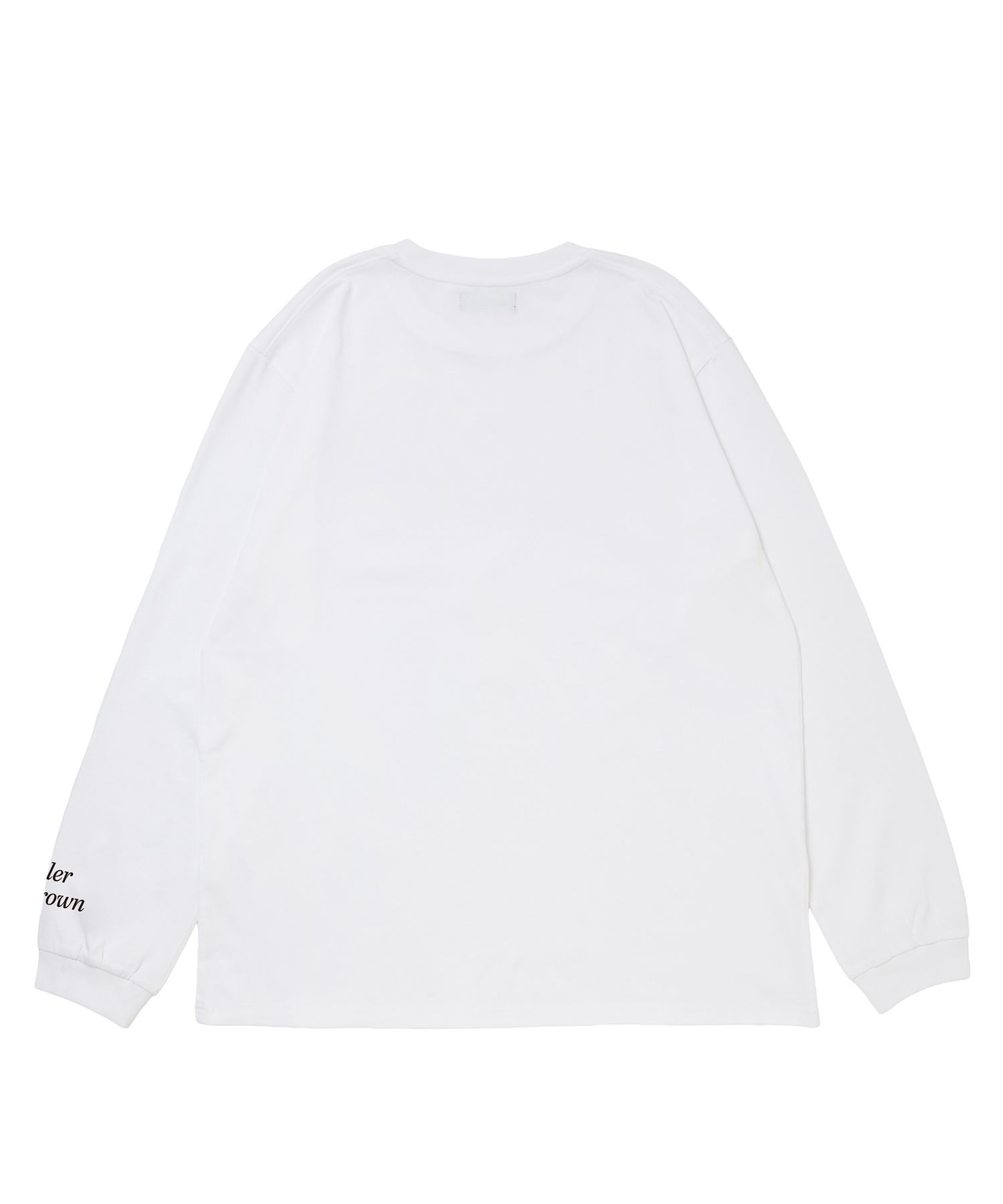 R9 BASIC LS TEE (WHITE) /  オリジナル ロングスリーブ Tシャツ