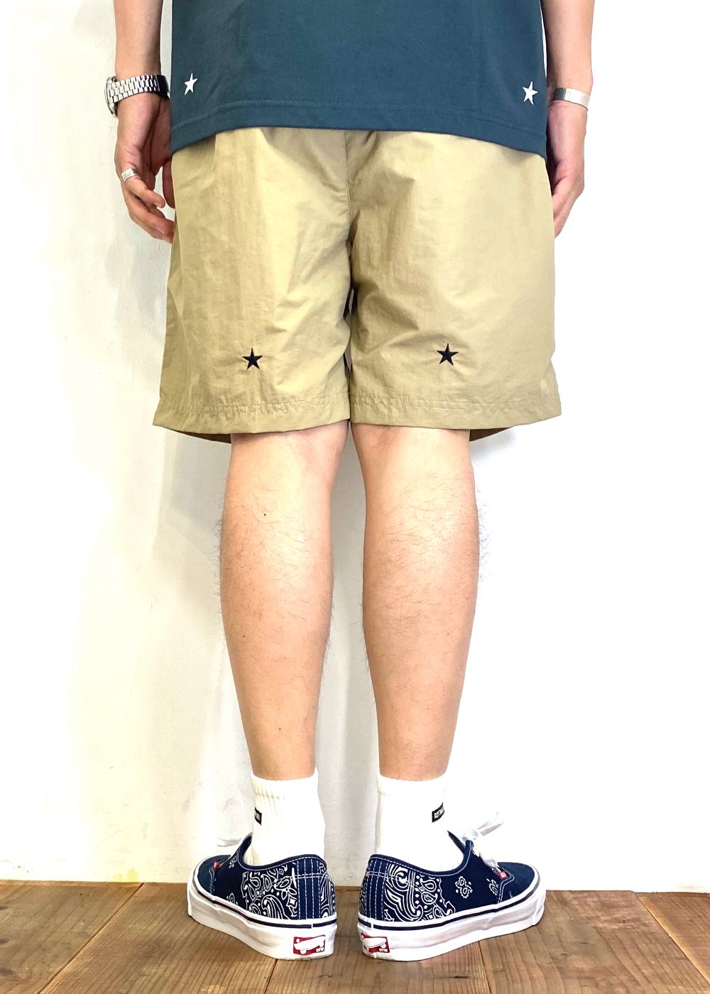 【ラスト1点】Nylon Shorts (KHAKI) / ナイロン イージー ショーツ