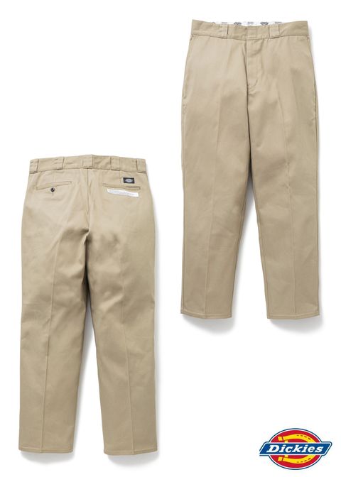 DICKIES 10L TC PANTS "THUNDERS" (KHAKI) / ディッキーズ コラボ チノパンツ