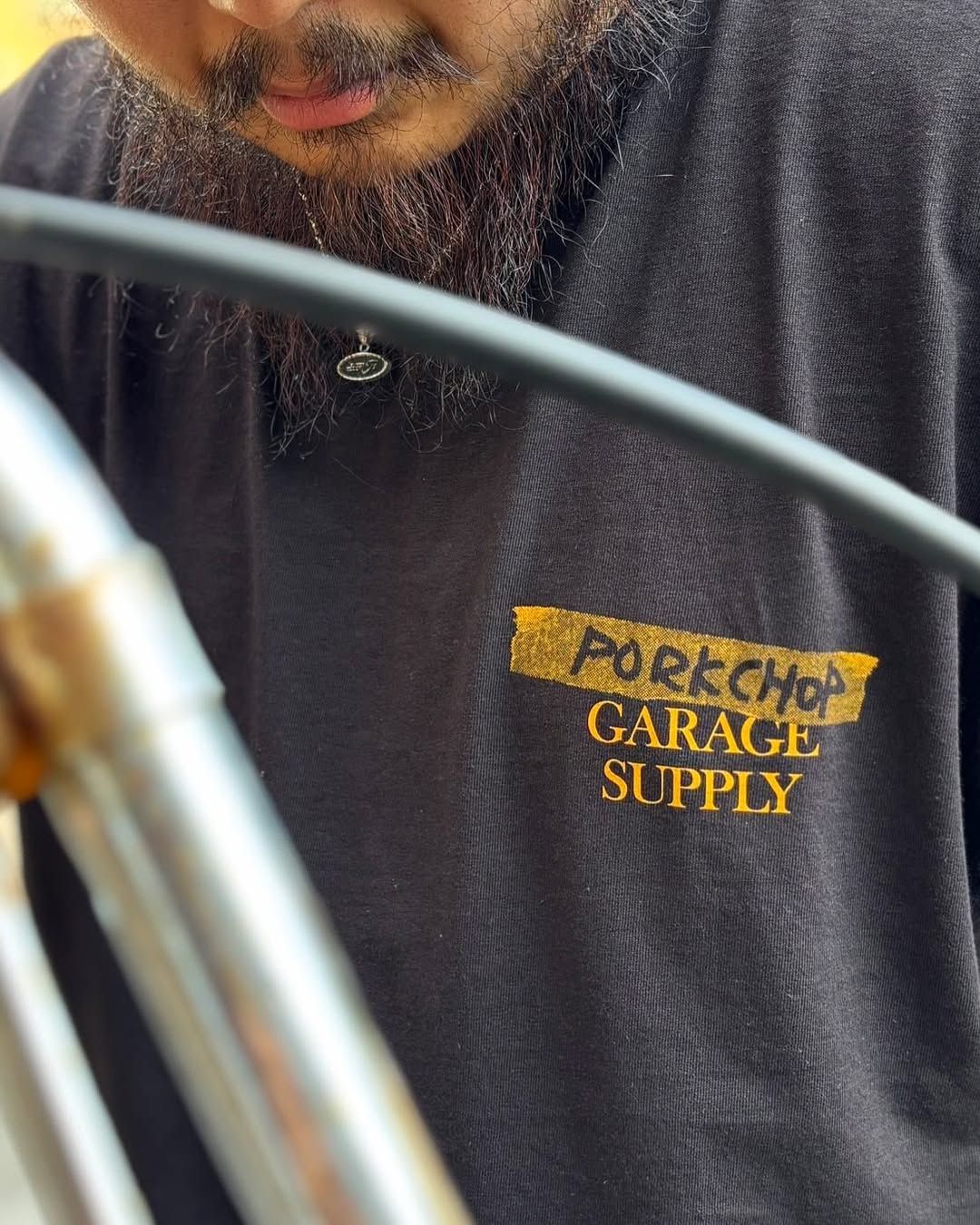 PORKCHOP GARAGE SUPPLY - NOTHING CHANGES TEE (BLACK
