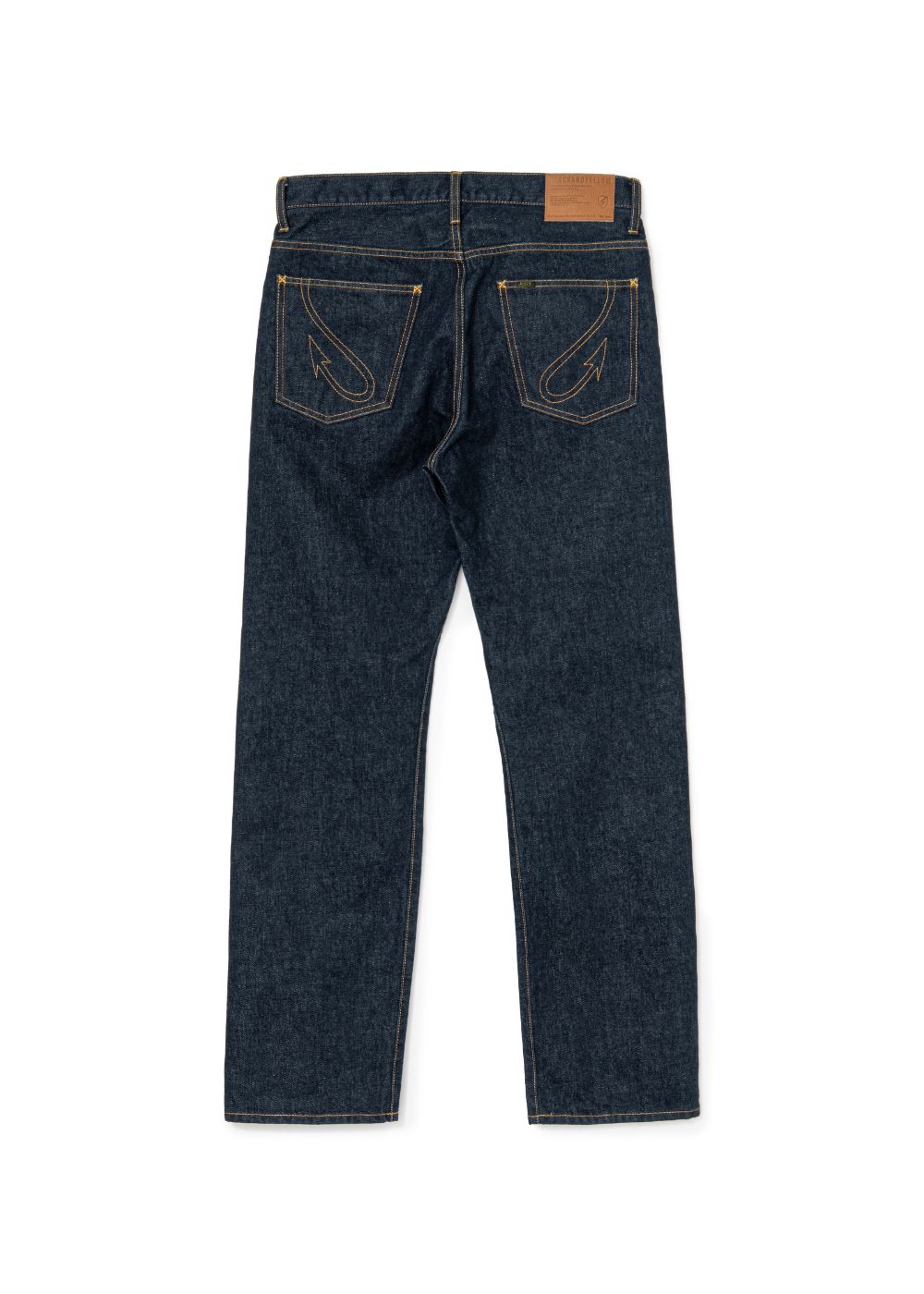 INDIGO DENIM PANTS ONE WASH (DARK INDIGO) / ワンウォッシュ デニム パンツ