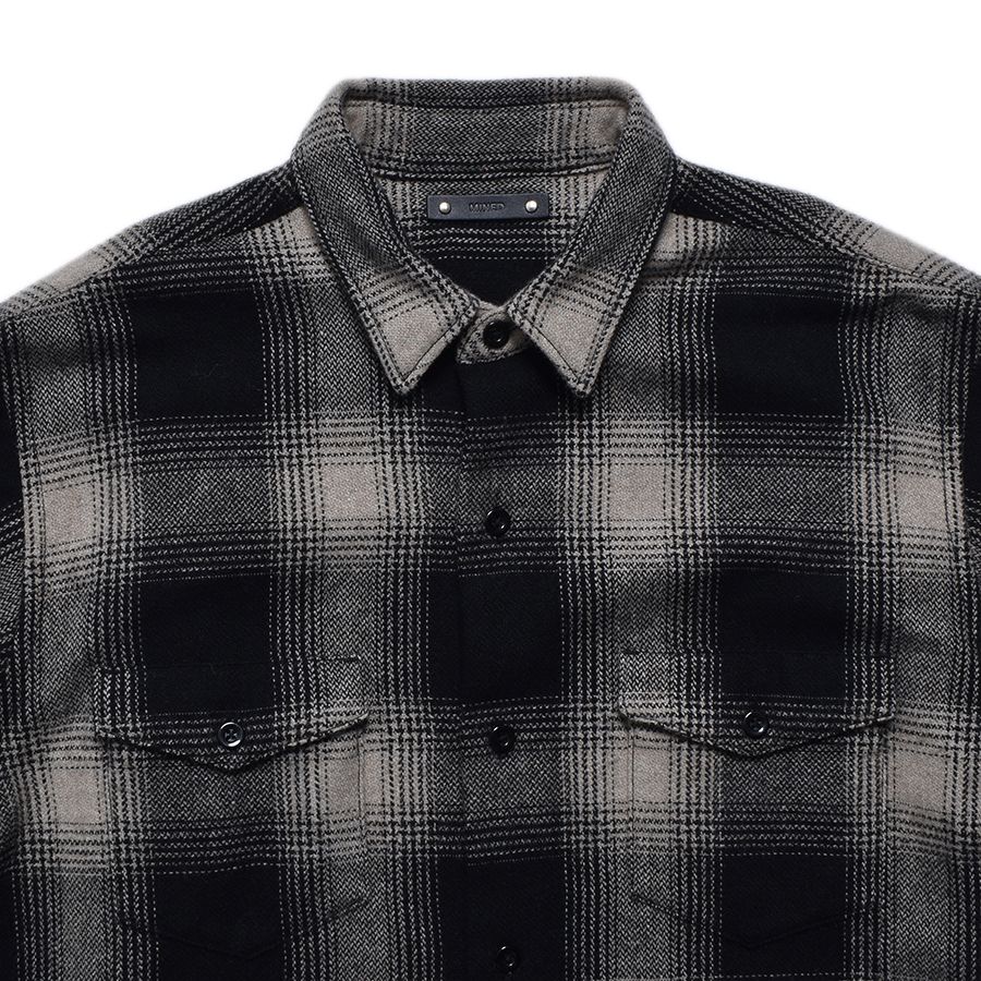 Wool Flannel Ombre Work SH (WPT) / オンブレチェック フランネル ワークシャツ