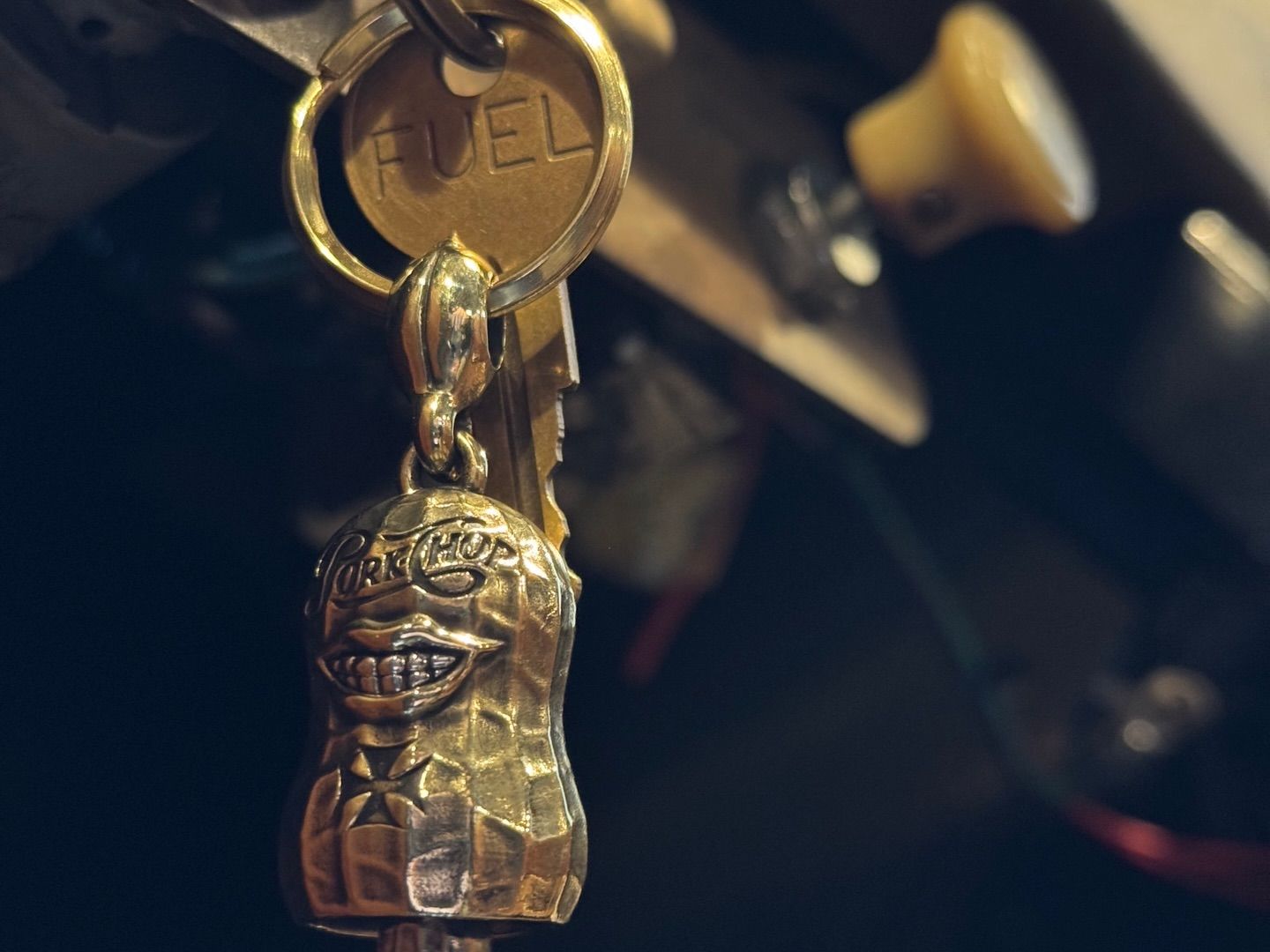 P’s Guardian Bell 2 (BRASS) / ピーナッツカンパニー コラボレーションキーホルダー