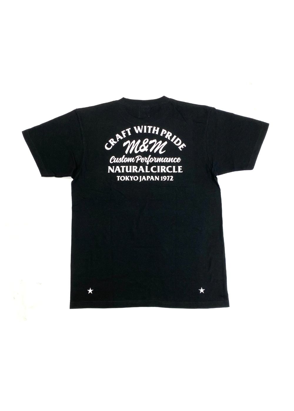 PRINT TEE (BLACK) / ロゴ プリント Tシャツ