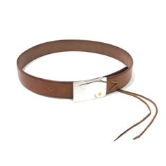 LOOPHOLE 20th ANNIVERSARY Leather Belt (NATURAL) / ループホール20周年記念 別注ベルト