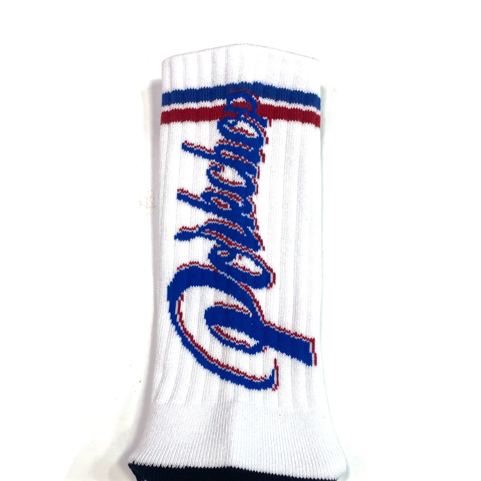 PORKCHOP GARAGE SUPPLY - CRS LOGO SOX (WHITE) / ジャガード