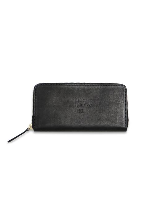 LEATHER WALLET (BLACK) / レザー ロングウォレット