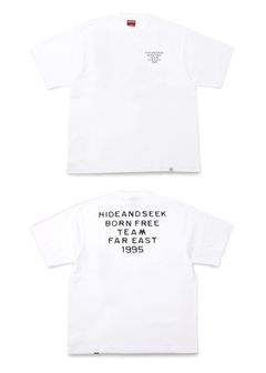 Typewriter S/S Tee (BigSilhouette) (WHITE) / ヘビーオンス ワイド Tシャツ
