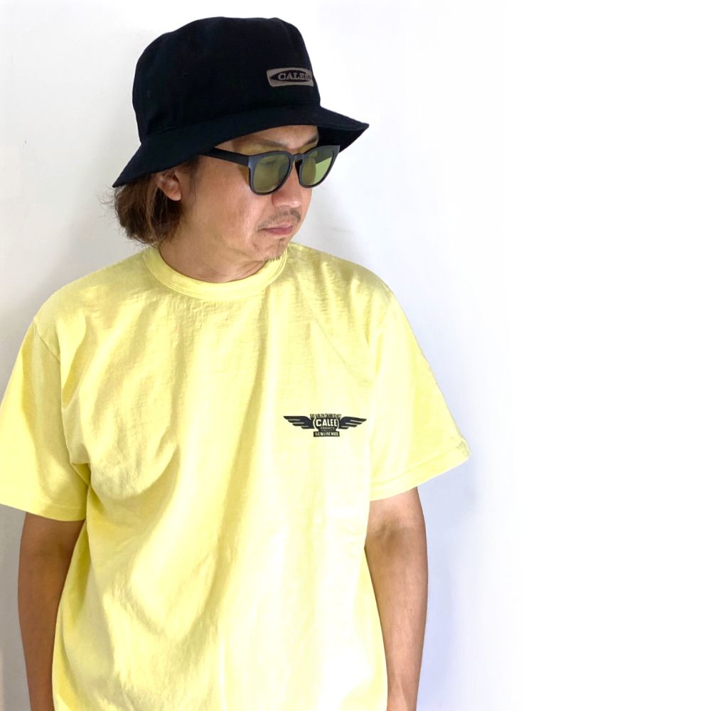 CALEE - EMBROIDERY CALEE BUCKET HAT / オリジナル バケット