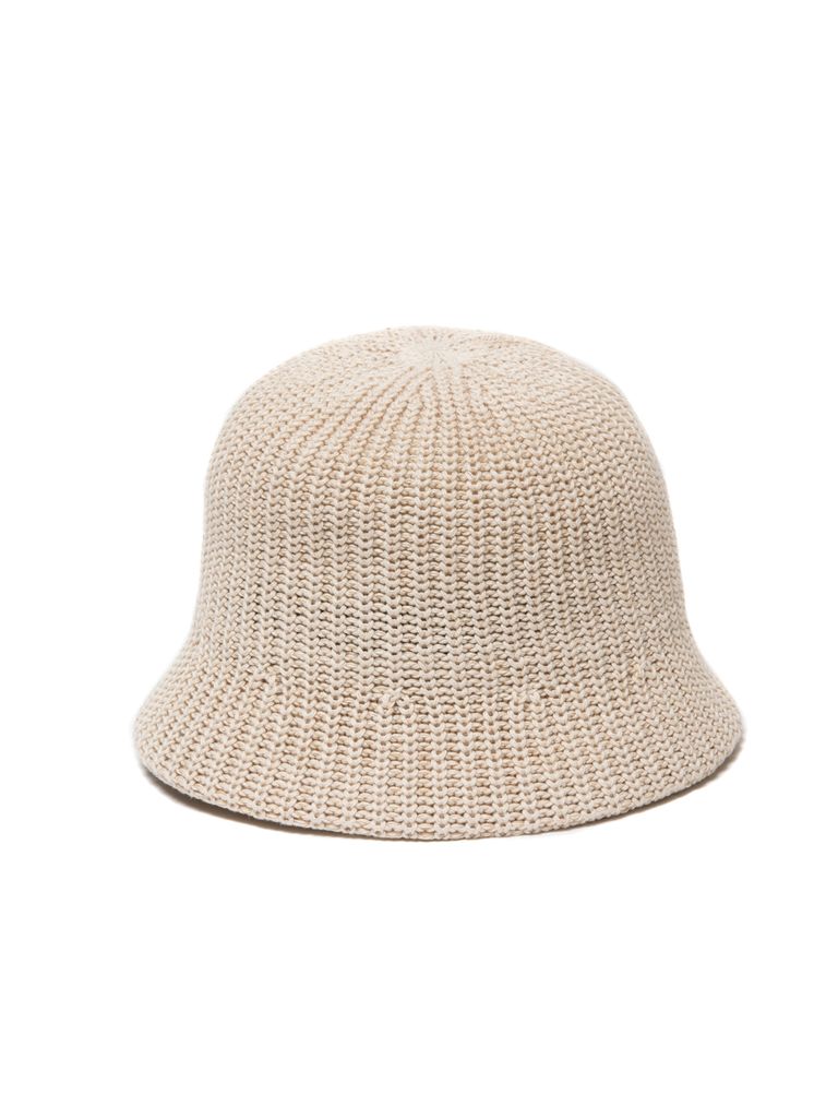 COOTIE PRODUCTIONS - Rib Stitch Knit Crasher Hat (IVORY 